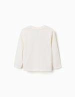 T-shirt à manches longues en coton Bluey pour bébés et enfants, blanc – Image 2