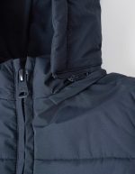 Doudoune à capuche amovible pour bébé garçon, bleu marine – Image 3