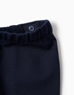 Leggings évasés Roma en maille pour filles, bleu foncé – Image 3