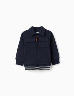 Veste polaire bleu foncé pour bébé garçon