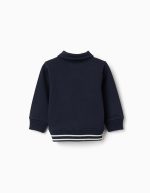 Veste polaire bleu foncé pour bébé garçon – Image 2