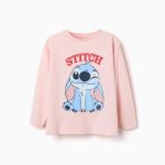 Chemise à manches longues Stitch pour fille