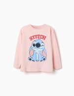 Chemise à manches longues Stitch pour fille