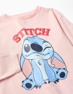 Chemise à manches longues Stitch pour fille – Image 3