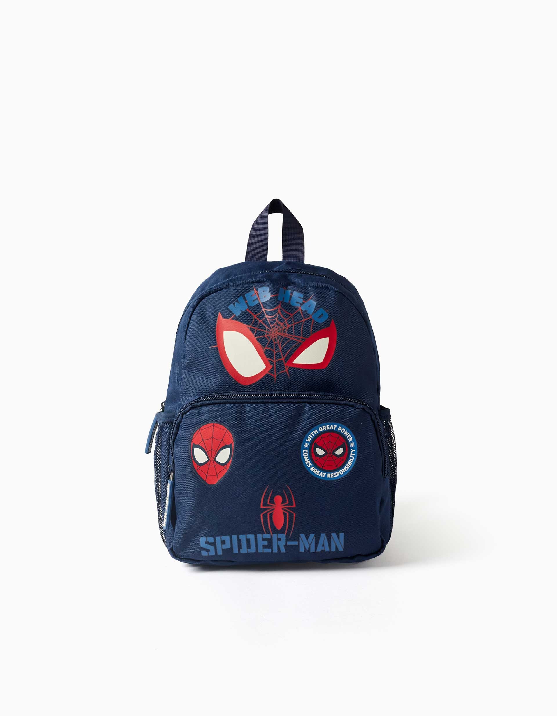 31082282006-0 Sac à dos à motifs Spider-Man pour bébés et garçons, bleu foncé – Image 1