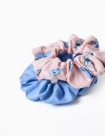 Lot de 2 chouchous Stitch pour bébés et petites filles, bleu/rose – Image 2