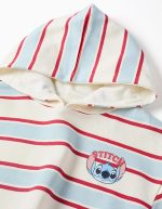 Pull blanc à manches longues STITCH pour fille – Image 3