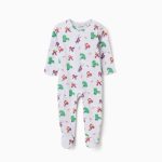 Grenouillère gris clair en jersey pour bébé garçon