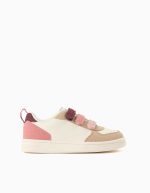 Baskets ZY Move bicolores pour filles, rose/bordeaux/beige