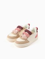 Baskets ZY Move bicolores pour filles, rose/bordeaux/beige – Image 2