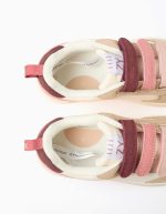 Baskets ZY Move bicolores pour filles, rose/bordeaux/beige – Image 3